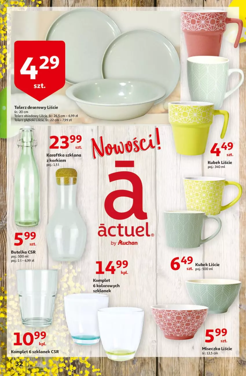 Gazetka promocyjna Auchan - Przygotuj się do Świąt Hipermarkety - ważna 18.03 do 24.03.2021 - strona 32 - produkty: Kubek