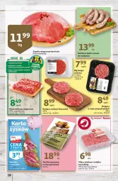 Gazetka promocyjna Auchan - Przygotuj się do Świąt Hipermarkety - Gazetka - ważna od 24.03 do 24.03.2021 - strona 18 - produkty: Mięso mielone, Szynka wieprzowa, Tusz, Szynka, Burger, Kotlet, Kiełbasa biała, Kiełbasa, Mięso, Fa