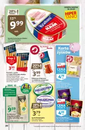Gazetka promocyjna Auchan - Przygotuj się do Świąt Hipermarkety - Gazetka - ważna od 24.03 do 24.03.2021 - strona 20 - produkty: Kurczak, Krakus, Ser, Bursztyn, Parówki, Parówki z szynki, Szynka konserwowa, Szynka, Serek, Solan, Kabanos, Philadelphia, Fa