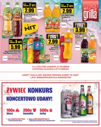 Gazetka promocyjna Topaz - Gazetka - Gazetka - ważna od 12.06 do 12.06.2024 - strona 7 - produkty: Sok, Gra, 7up, Mirinda, Kosz, Koszulka, Pepsi, Hellena, Napój gazowany, Mola, Tymbark, Napój, Nektar, Fa