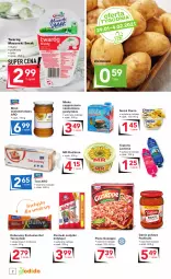 Gazetka promocyjna Odido - Kupuj ulubione - Gazetka - ważna od 11.02 do 11.02.2021 - strona 2 - produkty: Top, Ser, Twaróg, Parówki, Kosz, Ziemniaki, Tarczyński, Serek, Pizza, Miód, Mleko zagęszczone, Danio, Kabanos, Pudliszki, Mleko, Danie gotowe