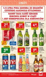 Gazetka promocyjna PoloMarket - Gazetka - ważna od 29.08 do 29.08.2023 - strona 40 - produkty: Piwo, Namysłów, Tyskie, Warka, Perła, Napój