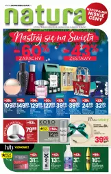 Gazetka promocyjna Drogerie Natura - Gazetka Drogerie Natura - Gazetka - ważna od 15.12 do 15.12.2021 - strona 1 - produkty: Woda perfumowana, Makijaż, Krem do twarzy, Mydło w płynie, Ser, Rum, Gra, SKINFOOD, Versace, Eveline, Hugo Boss, Bell, Krem do rąk, Calvin Klein, Perfum, Maybelline, Pianka do golenia, Tusz, Lack, Szynka, Serum, Woda toaletowa, Gillette, Krem pod oczy, Acana, Maszynka, Mydło, Cerruti, Maszynka do golenia, Woda, Bransoletka