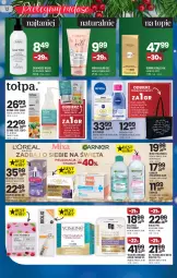 Gazetka promocyjna Drogerie Natura - Gazetka Drogerie Natura - Gazetka - ważna od 15.12 do 15.12.2021 - strona 12 - produkty: Makijaż, Krem do twarzy, Top, Ser, Rum, Serum do twarzy, Bielenda, Płyn micelarny, Serum, Mixa, Dermika, Ziaja, Peeling, Krem pod oczy, Garnier, Serum pod oczy, Nivea, Yoskine, Mleko, Fa