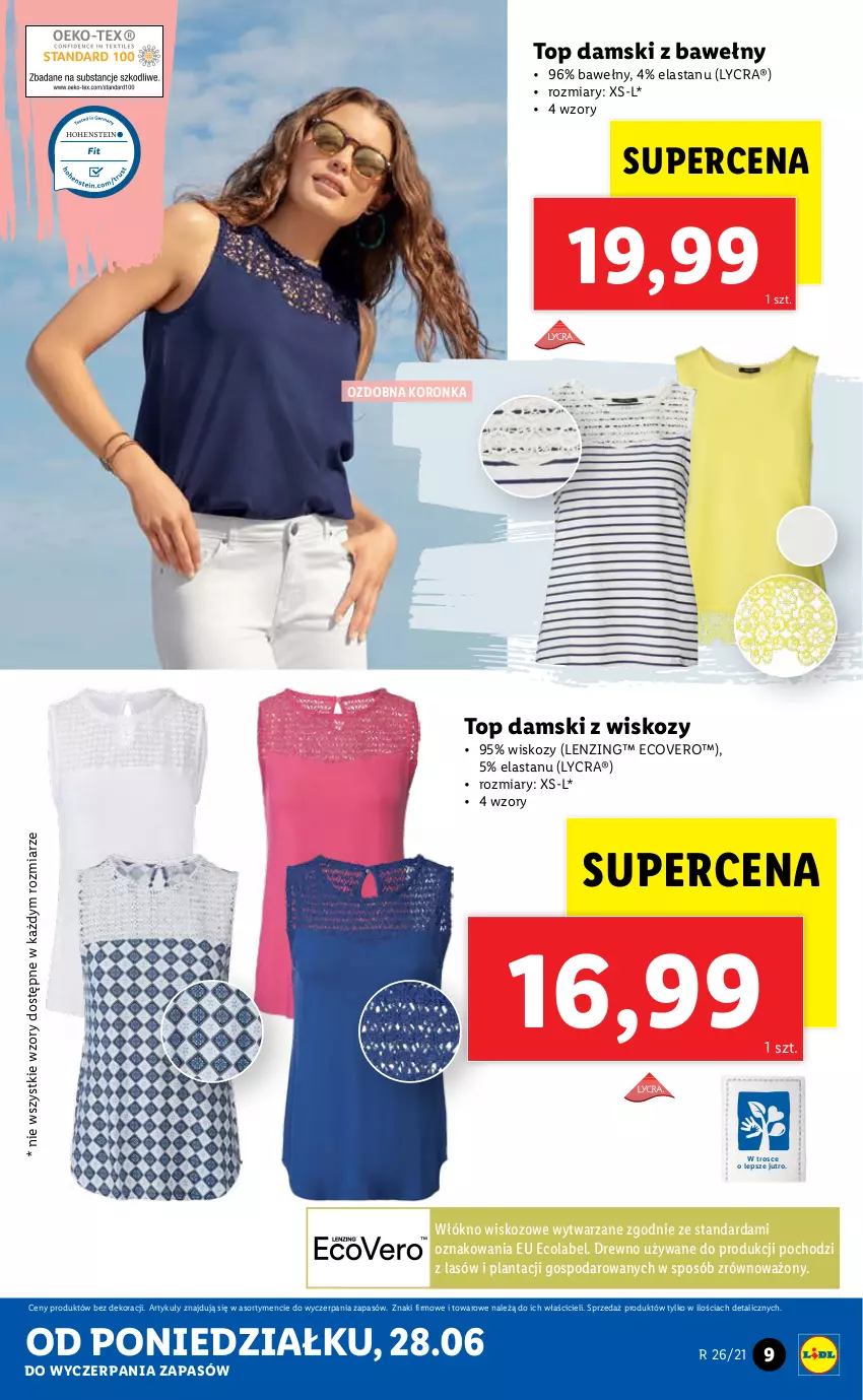 Gazetka promocyjna Lidl - GAZETKA - ważna 28.06 do 03.07.2021 - strona 9 - produkty: Top