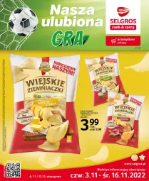 Gazetka promocyjna Selgros - Katalog Mistrzostwa Świata - Gazetka - ważna od 16.11 do 16.11.2022 - strona 1 - produkty: Top, Chipsy, Tran, LG, Fa