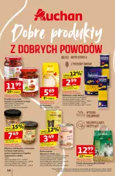 Gazetka promocyjna Auchan - Pewność Niskich Cen Hipermarket - Gazetka - ważna od 11.09 do 11.09.2024 - strona 16 - produkty: Kurczak, Mokra karma, Makaron, Sok, Ser, Ryż, Rum, Spaghetti, Ryż basmati, Olej, Pomidory