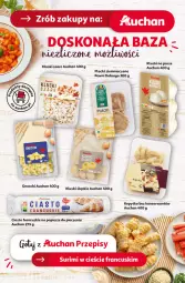 Gazetka promocyjna Auchan - Pewność Niskich Cen Hipermarket - Gazetka - ważna od 11.09 do 11.09.2024 - strona 45 - produkty: Piec, Ciasto francuskie, Ser, Papier, Kopytka, Lack, Kluski na parze