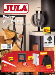 Gazetka promocyjna Jula - Gazetka - Gazetka - ważna od 28.11 do 28.11.2022 - strona 1 - produkty: Piec, Grzejnik, Inka, Telefon, Kominek, Ryba, Kurtka, Tera, LANA, Silan, Termowentylator, Lampa, Olej