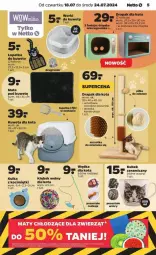 Gazetka promocyjna Netto - Gazetka - ważna od 24.07 do 24.07.2024 - strona 4 - produkty: Sok, Koc, LEGO, Kuweta, Drapak, Kubek, Fa
