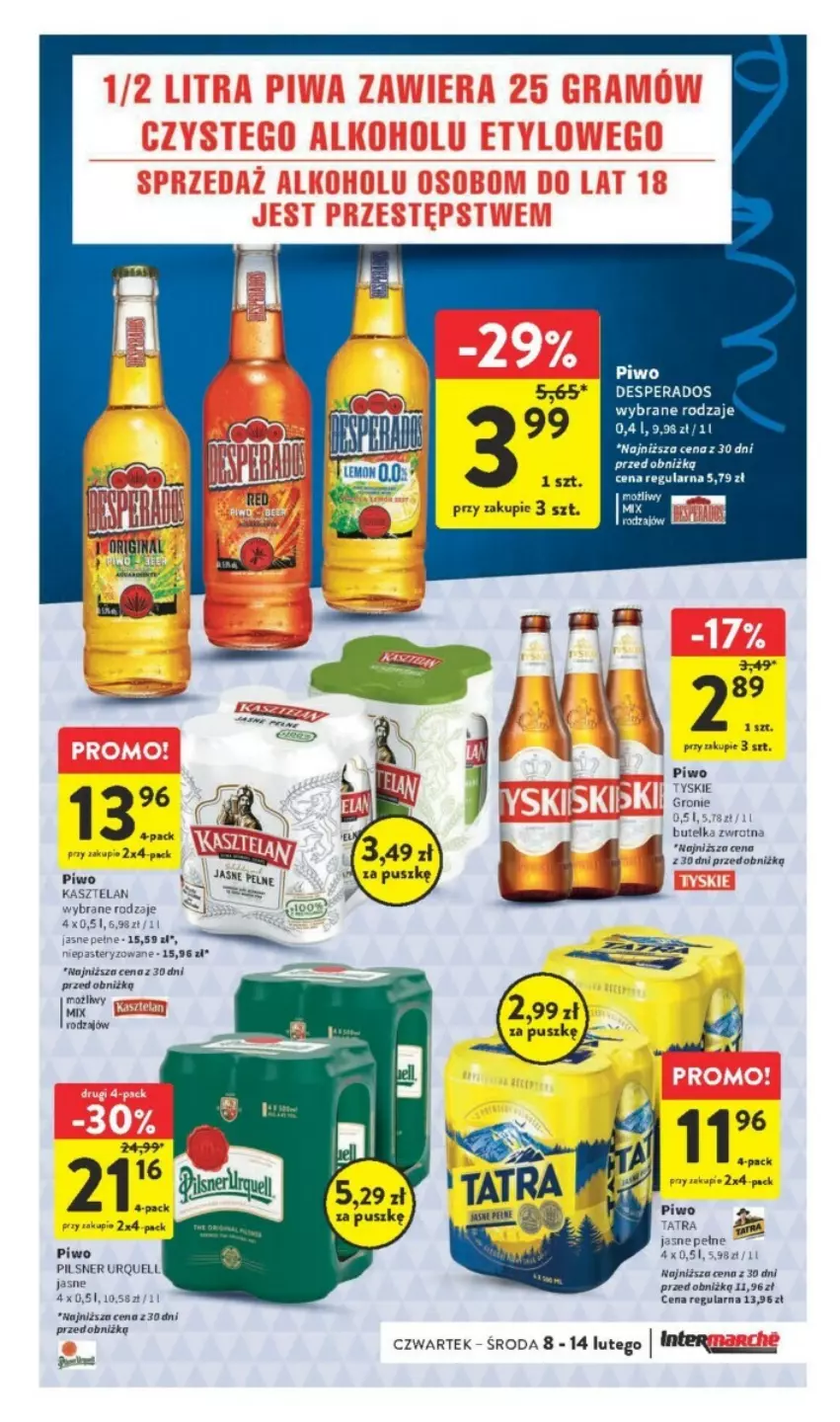 Gazetka promocyjna Intermarche - ważna 08.02 do 14.02.2024 - strona 7 - produkty: Piwo