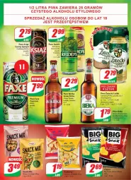 Gazetka promocyjna Dino - Gazetka - Gazetka - ważna od 12.10 do 12.10.2021 - strona 15 - produkty: Piwo, Warka, Carlsberg, Krakersy, Fa