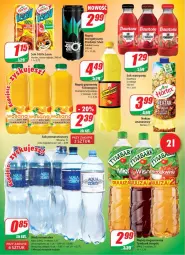 Gazetka promocyjna Dino - Gazetka - Gazetka - ważna od 12.10 do 12.10.2021 - strona 2 - produkty: Dawtona, Sok, Gin, Napój energetyczny, Ananas, Leon, Schweppes, Napój gazowany, Napój, Nektar, Hortex