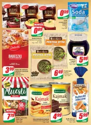 Gazetka promocyjna Dino - Gazetka - Gazetka - ważna od 12.10 do 12.10.2021 - strona 6 - produkty: Mus, Masa krówkowa, Konfitura, Soda oczyszczona, Pestki dyni, Dan Cake, Delecta, Budyń, Babeczki, Bakalland, LG