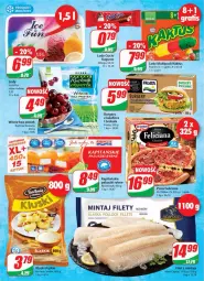 Gazetka promocyjna Dino - Gazetka - Gazetka - ważna od 12.10 do 12.10.2021 - strona 9 - produkty: Kalafior, Frosta, Gra, Kaktus, Paluszki rybne, Lody, Burger, Mintaj