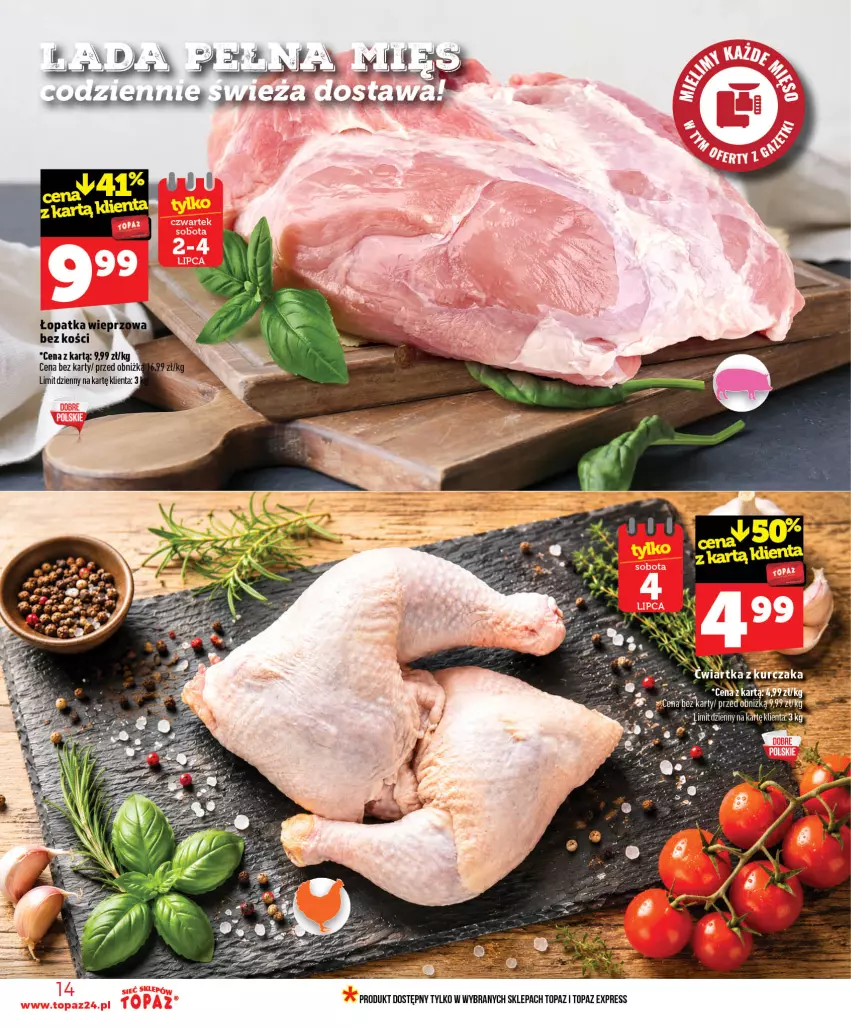 Gazetka promocyjna Topaz - Gazetka - ważna 01.07 do 16.07.2026 - strona 14 - produkty: Top