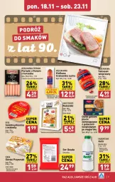 Gazetka promocyjna Aldi - Pełna oferta - Gazetka - ważna od 23.11 do 23.11.2024 - strona 21 - produkty: Kurczak, Naleśniki, Sałatka, Ser, Makrelą, Kiełbasa krakowska, Parówki, Salceson, Dega, Lack, Sałat, Gouda, Kiełbasa, Kefir, Danie gotowe