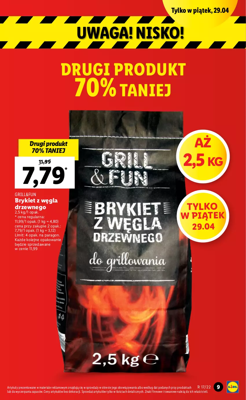 Gazetka promocyjna Lidl - GAZETKA - ważna 28.04 do 30.04.2022 - strona 9 - produkty: Grill, Olej, Waga