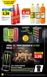 Gazetka promocyjna Lidl - GAZETKA - Gazetka - ważna od 30.04 do 30.04.2022 - strona 34 - produkty: Gin, Napój energetyczny, Oranżada, Schweppes, Hellena, Napój gazowany, Napój