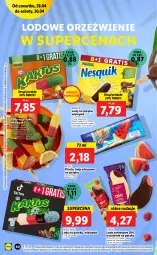 Gazetka promocyjna Lidl - GAZETKA - Gazetka - ważna od 30.04 do 30.04.2022 - strona 40 - produkty: Por, Nesquik, Kaktus, Lody, E. Wedel, Arbuz, Nestlé