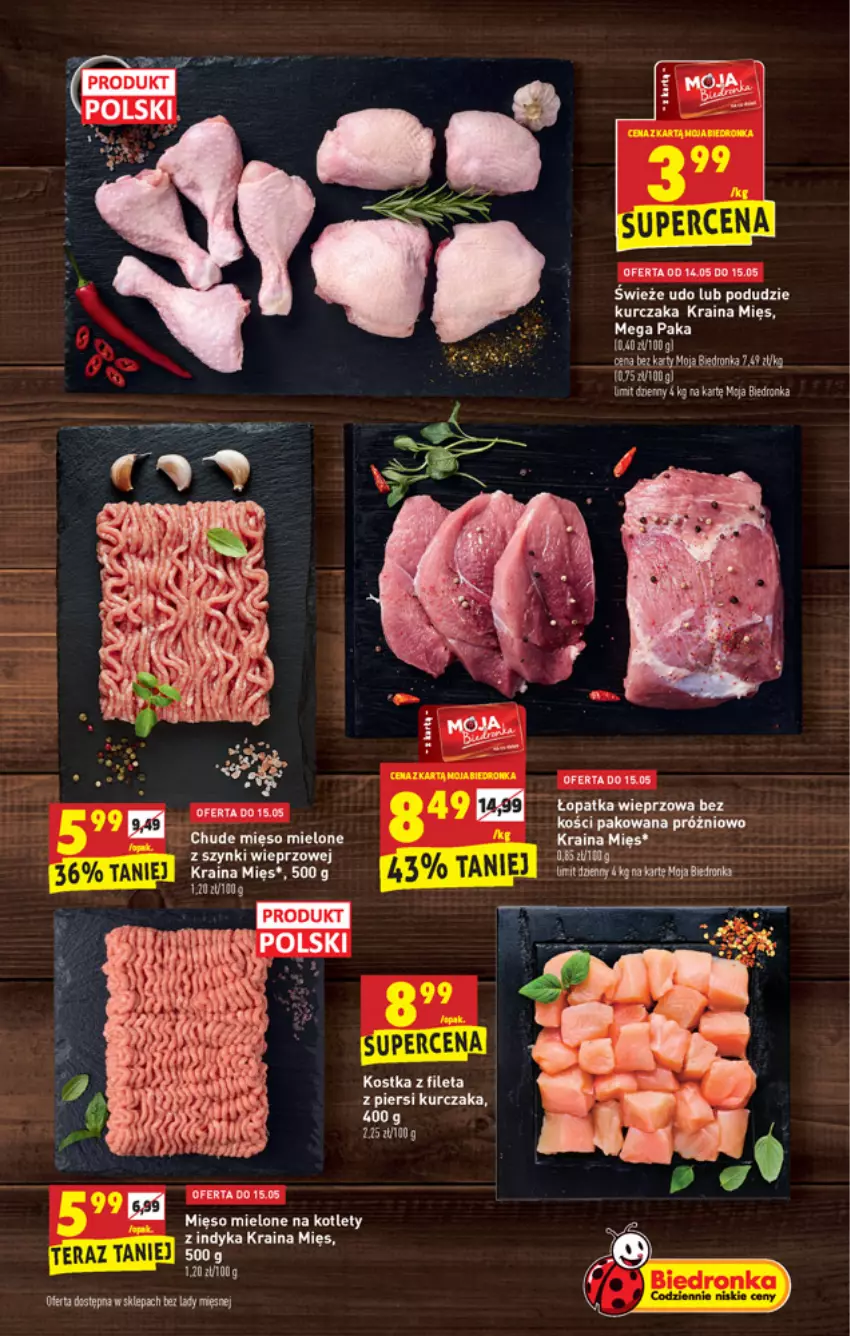 Gazetka promocyjna Biedronka - W tym tygodniu - ważna 13.05 do 19.05.2021 - strona 17 - produkty: Kotlet, Kurczak, Mięso, Mięso mielone