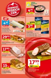 Gazetka promocyjna Auchan - Pewność Niskich Cen Hipermarket - Gazetka - ważna od 28.08 do 28.08.2024 - strona 15 - produkty: Ciasto francuskie, Krakus, Parówki, Pasztet, Szynka, Boczek, Kiełbasa głogowska, Szynka biała, Kiełbasa, LG