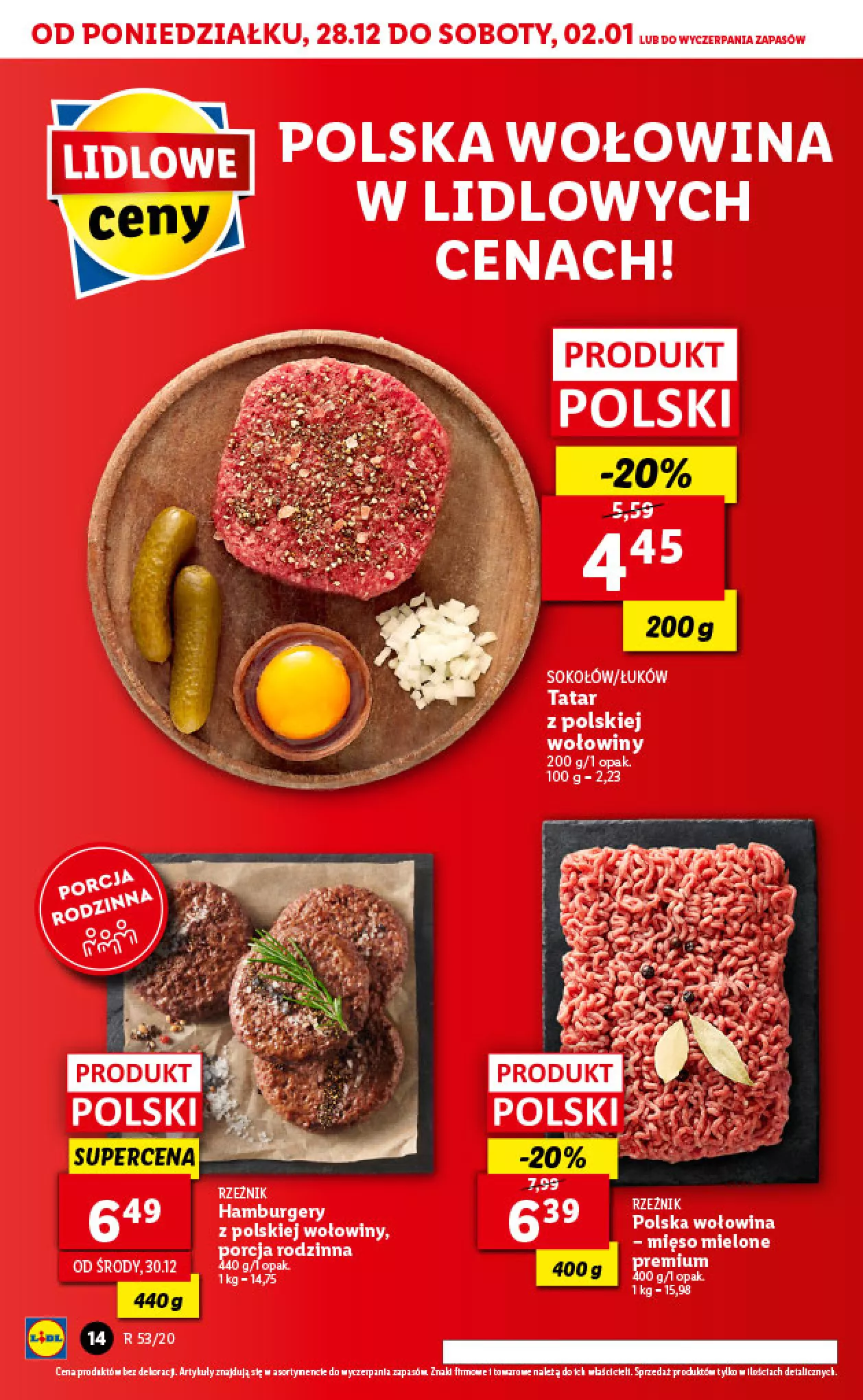 Gazetka promocyjna Lidl - Sylwester - ważna 28.12.2020 do 01.01.2021 - strona 14