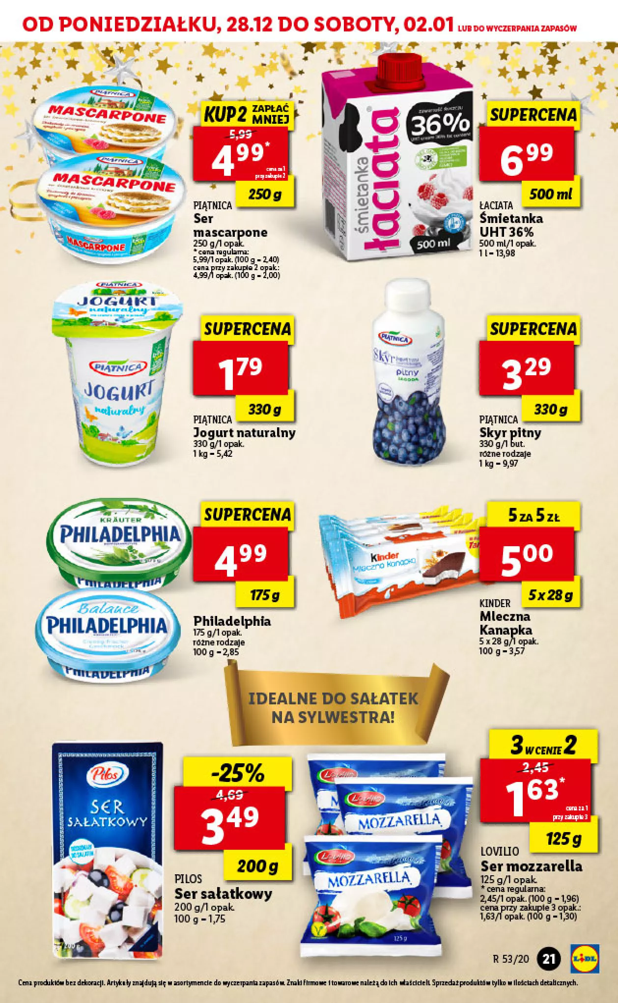 Gazetka promocyjna Lidl - Sylwester - ważna 28.12.2020 do 01.01.2021 - strona 21