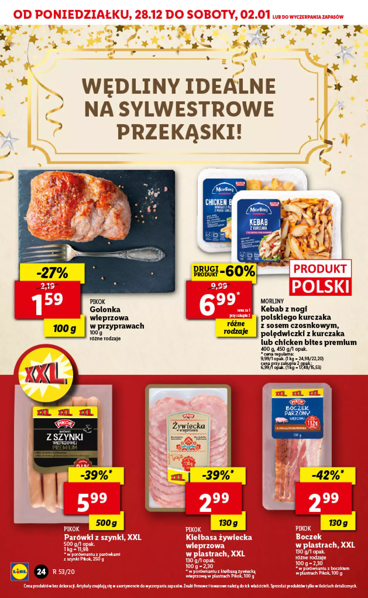 Gazetka promocyjna Lidl - Sylwester - ważna 28.12.2020 do 01.01.2021 - strona 24