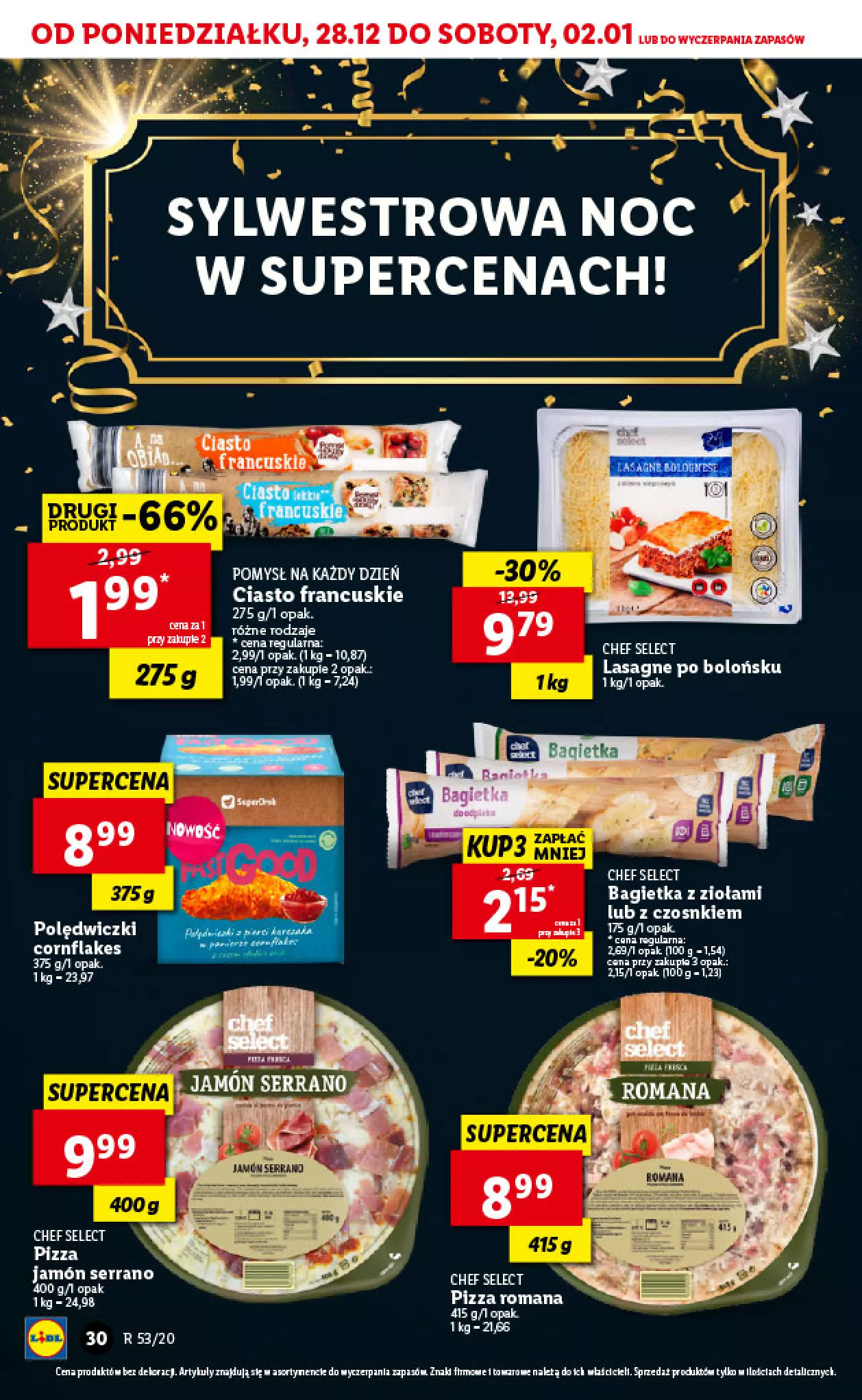 Gazetka promocyjna Lidl - Sylwester - ważna 28.12.2020 do 01.01.2021 - strona 30