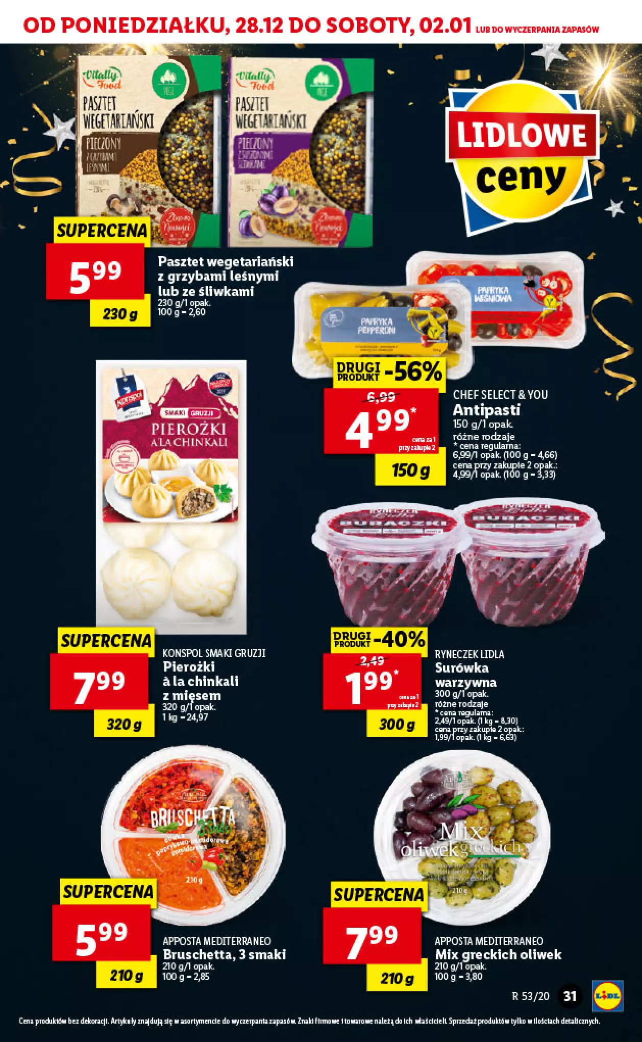 Gazetka promocyjna Lidl - Sylwester - ważna 28.12.2020 do 01.01.2021 - strona 31