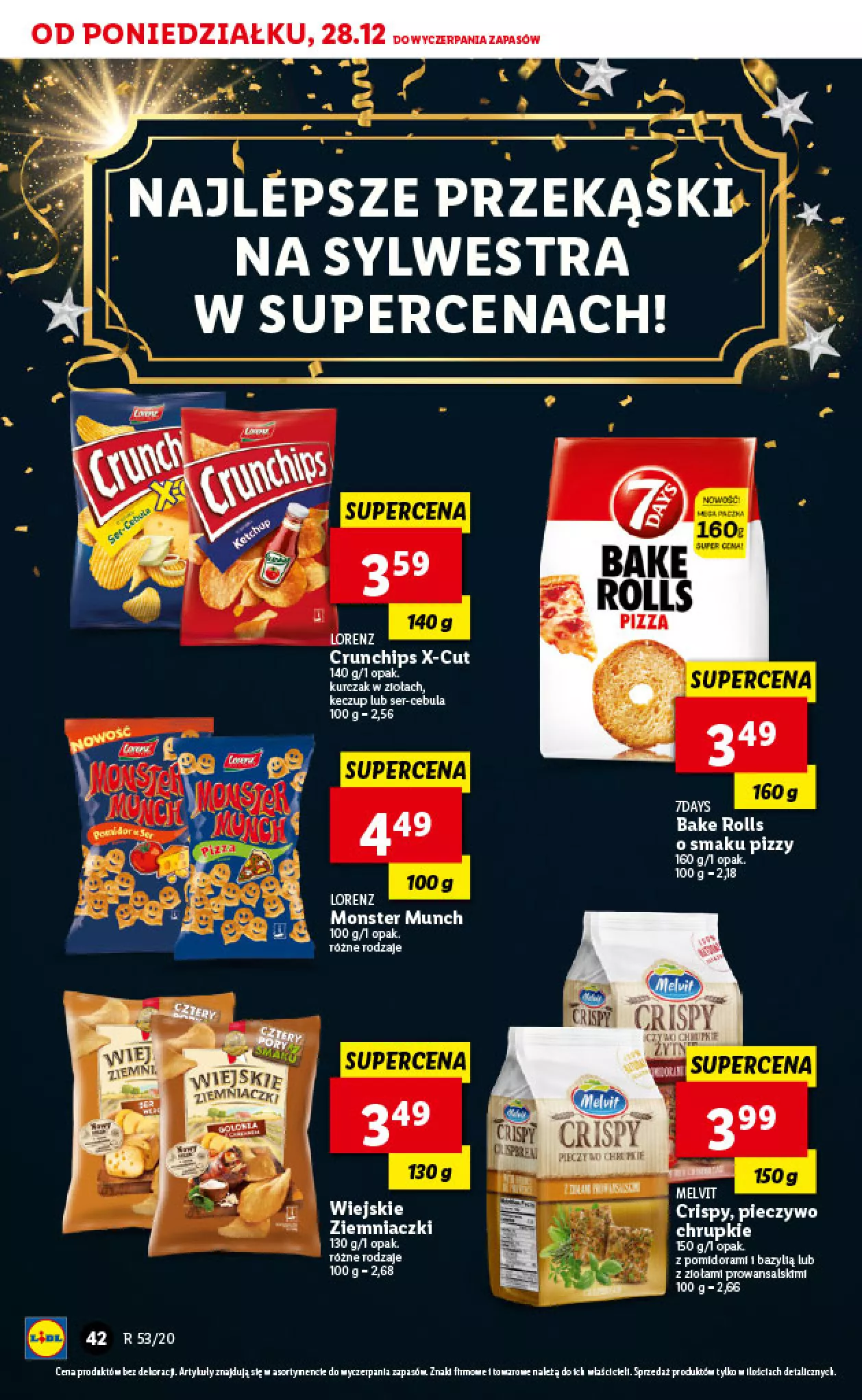 Gazetka promocyjna Lidl - Sylwester - ważna 28.12.2020 do 01.01.2021 - strona 42