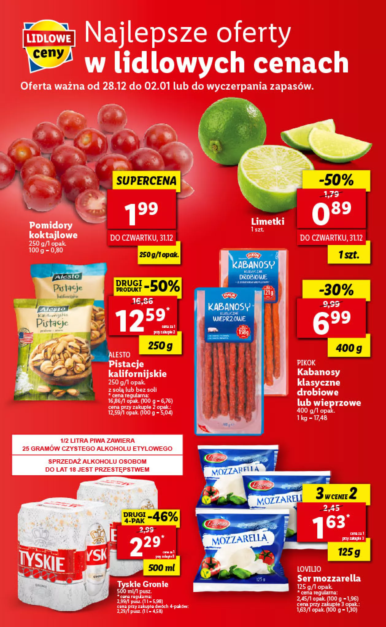 Gazetka promocyjna Lidl - Sylwester - ważna 28.12.2020 do 01.01.2021 - strona 64