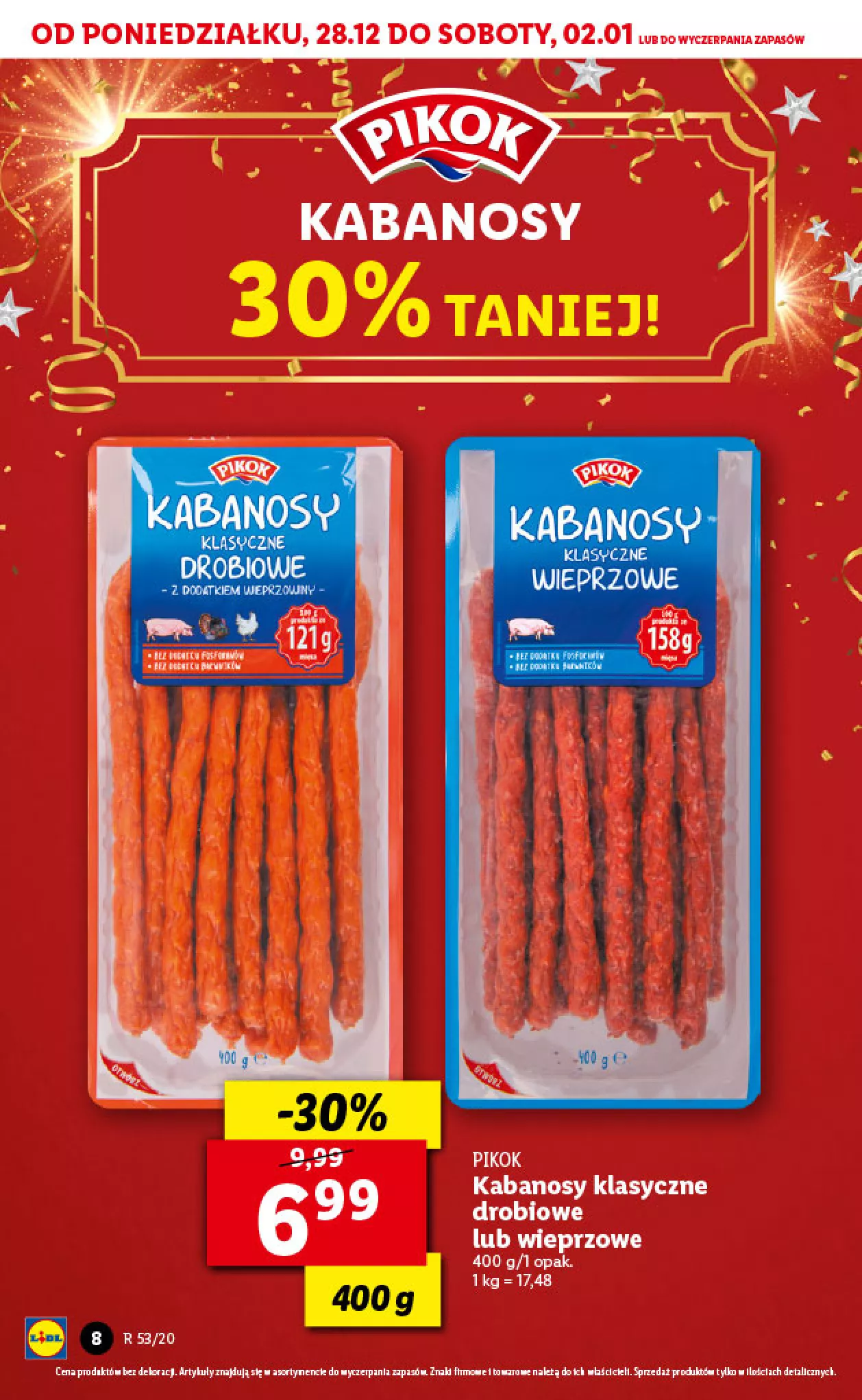 Gazetka promocyjna Lidl - Sylwester - ważna 28.12.2020 do 01.01.2021 - strona 8