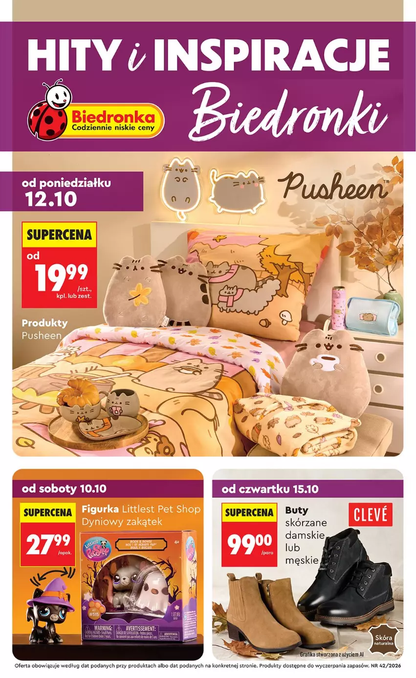 Gazetka promocyjna Biedronka - Okazje Tygodnia - ważna 10.10 do 24.10.2026 - strona 1 - produkty: Buty, Gra, Kret