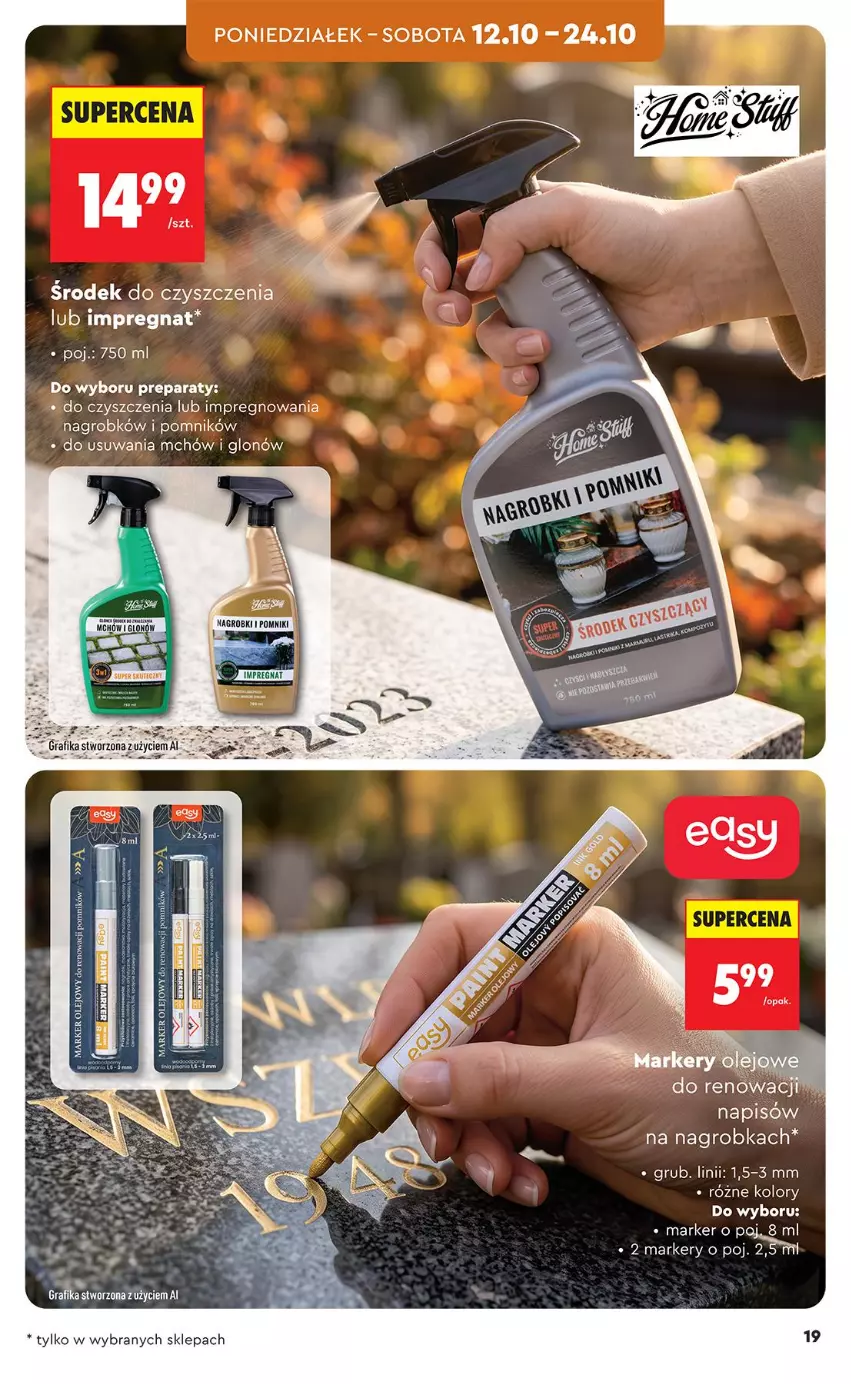 Gazetka promocyjna Biedronka - Okazje Tygodnia - ważna 10.10 do 24.10.2026 - strona 19 - produkty: Gra, Grafika, Marker, Ser