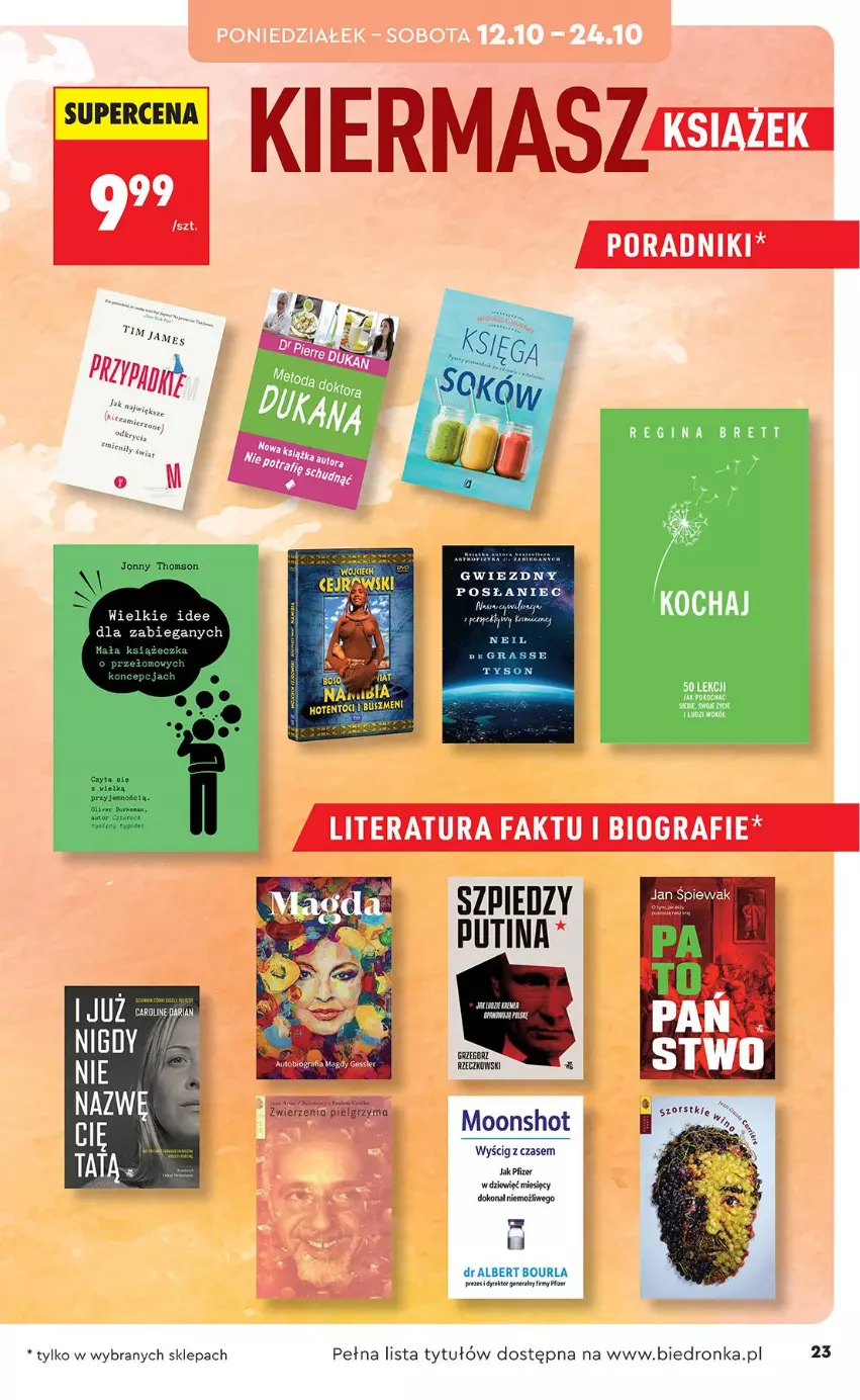 Gazetka promocyjna Biedronka - Okazje Tygodnia - ważna 10.10 do 24.10.2026 - strona 23 - produkty: Gra, LG, Por, Thomson