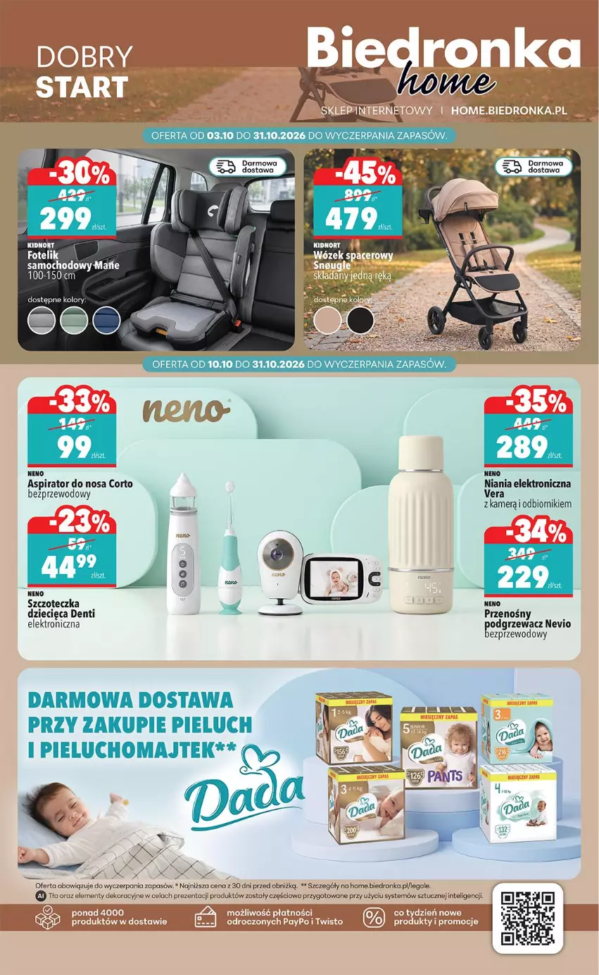 Gazetka promocyjna Biedronka - Okazje Tygodnia - ważna 10.10 do 24.10.2026 - strona 41 - produkty: Dzieci, Fa, Por, Szczoteczka