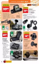 Gazetka promocyjna Biedronka - Okazje Tygodnia - Gazetka - ważna od 24.10 do 24.10.2026 - strona 34 - produkty: Mata grzewcza, Top, Por, Noż, Gry, Klej, Uchwyty, Tera, Bieżnik, Wideorejestrator, Dźwig, Obiektyw, Smartfon