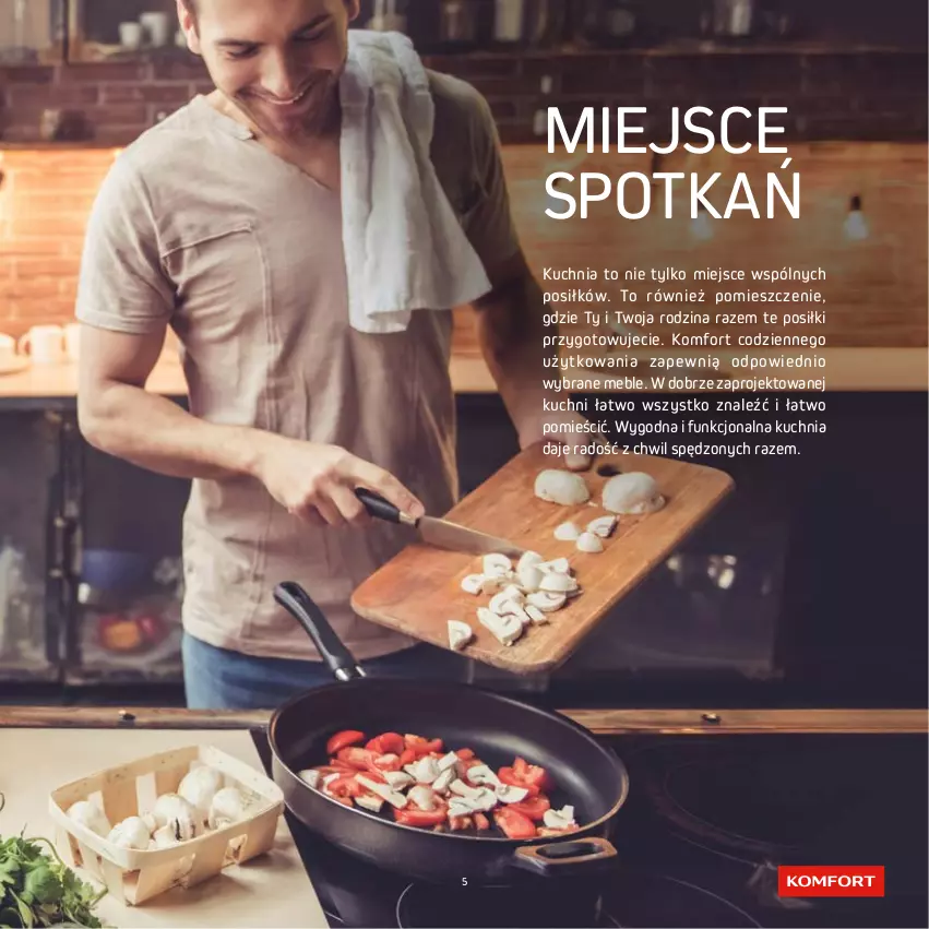 Gazetka promocyjna Komfort - Katalog kuchnie - ważna 01.01 do 31.12.2022 - strona 5 - produkty: Kuchnia, Meble