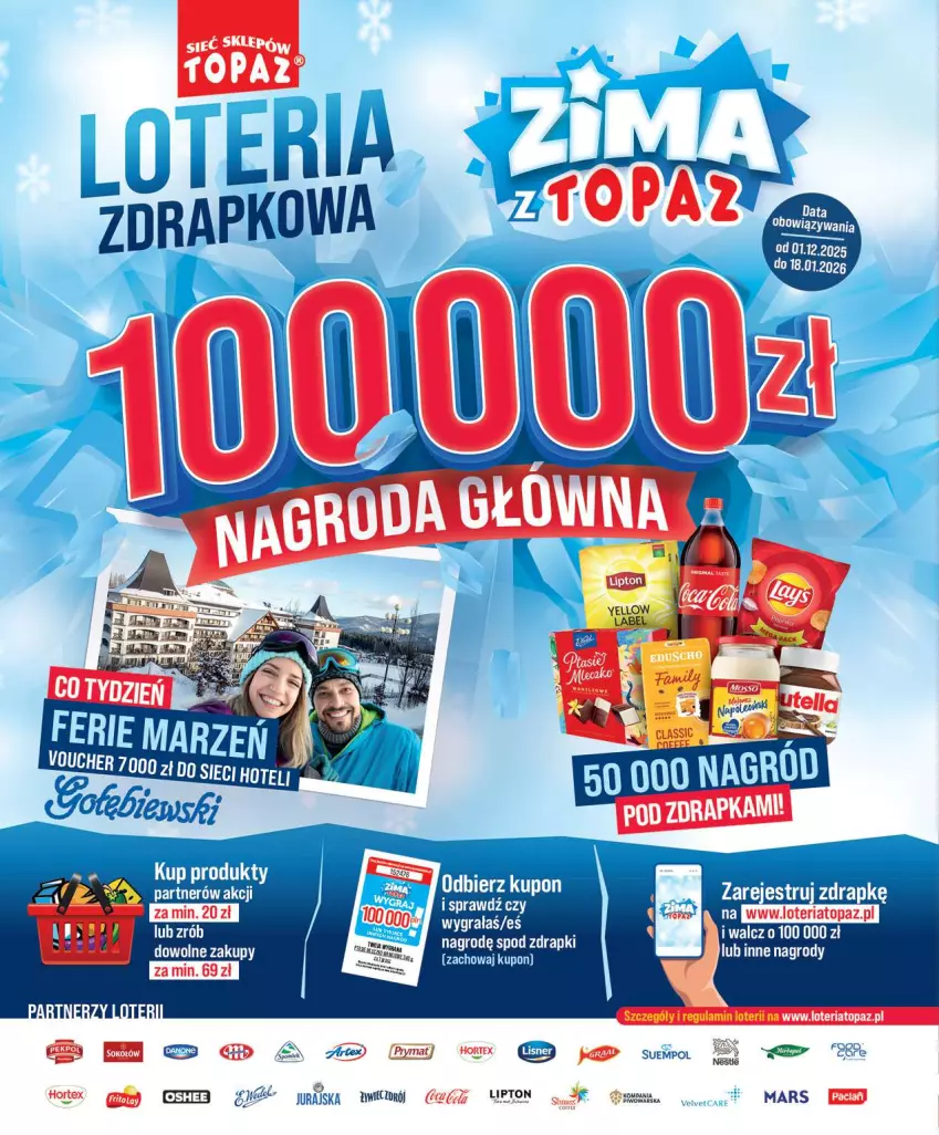 Gazetka promocyjna Topaz - Gazetka - ważna 18.12 do 23.12.2025 - strona 30 - produkty: Mars, Suempol, Top