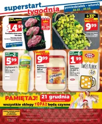 Gazetka promocyjna Topaz - Gazetka - Gazetka - ważna od 23.12 do 23.12.2025 - strona 32 - produkty: Majonez, Kujawski, Karkówka wieprzowa, Mlekovita, Kubek, Oleo, Mleko, Fa