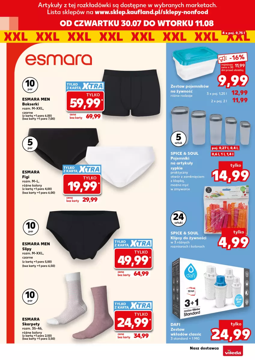Gazetka promocyjna Kaufland - Kaufland - ważna 30.07 do 11.08.2026 - strona 16 - produkty: Bokserki, Karp, Ser, Slipy