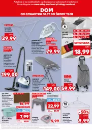 Gazetka promocyjna Kaufland - Kaufland - Gazetka - ważna od 11.08 do 11.08.2026 - strona 7 - produkty: Silvercrest, Odkurzacz, Sok, Por, Deska do prasowania, Wycieraczka, Wieszak, Stołek, Kosz, Pojemnik, Wózek, Suszarka, Miska, Kokos, Wózek na zakupy