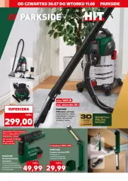 Gazetka promocyjna Kaufland - Kaufland - Gazetka - ważna od 11.08 do 11.08.2026 - strona 8 - produkty: Parkside, Odkurzacz, Lampa robocza LED, Przewód, Lampa, Akumulator