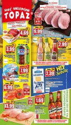 Gazetka promocyjna Topaz - Gazetka - Gazetka - ważna od 15.06 do 15.06.2022 - strona 1 - produkty: Kurczak, Sok, Gra, Somersby, Mirinda, Pepsi, Schab wieprzowy, POLMLEK, Kiełbasa, Mleko, Kiełbasa śląska, Fa
