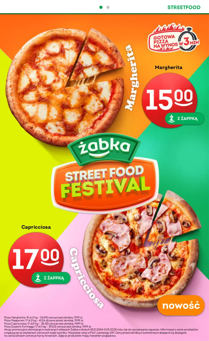 Gazetka promocyjna Żabka - ważna 18.12.2025 do 01.01.2026 - strona 10 - produkty: Kret, Maggi, Pizza, Pizza margherita