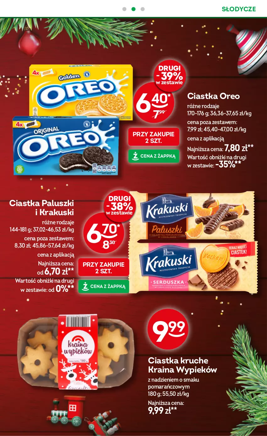 Gazetka promocyjna Żabka - ważna 18.12.2025 do 01.01.2026 - strona 21 - produkty: Ciastka, Krakus, Krakuski, Oreo