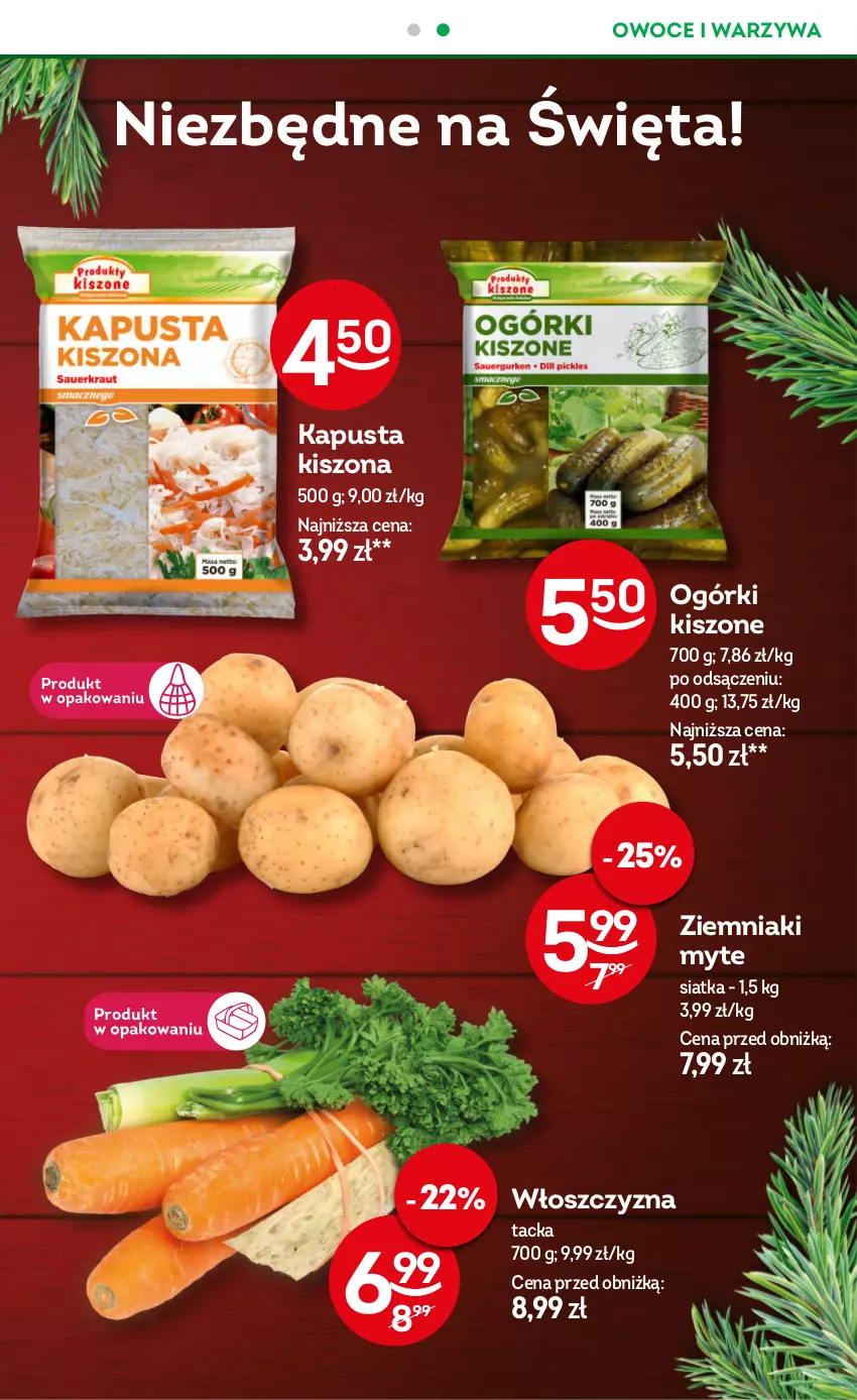 Gazetka promocyjna Żabka - ważna 18.12.2025 do 01.01.2026 - strona 31 - produkty: Owoce, Siatka, Warzywa, Ziemniaki