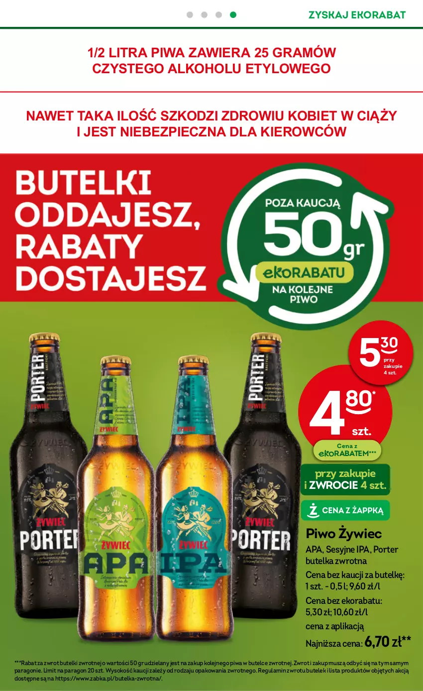 Gazetka promocyjna Żabka - ważna 18.12.2025 do 01.01.2026 - strona 35 - produkty: Gra, Mus, Olej, Piec, Piwa, Piwo, Por, Sok